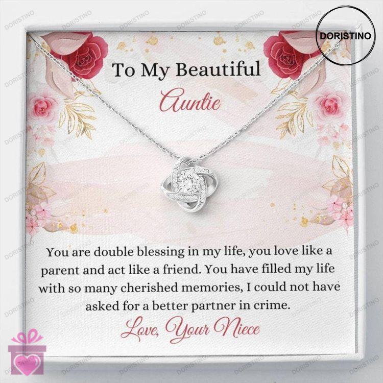 Aunt Necklace Sweet Auntie Gift  Auntie Necklace  Sentimental Gift  Auntie Keepsake  Aunt Christ Doristino Limited Edition Necklace